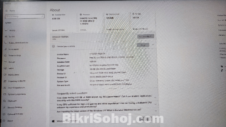 ফুল ফ্রেস ফ্রিল্যান্সার পিসি।